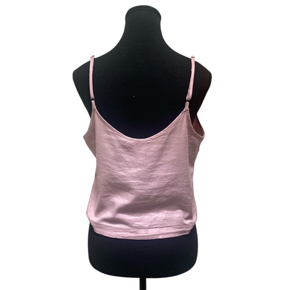 Roxy Lavender Button-Front Tie Top GUC M - Picture 2 of 7